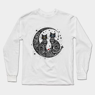 Space Cats Long Sleeve T-Shirt